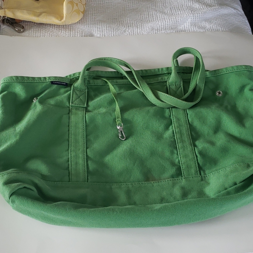 Green Lands' End Tote